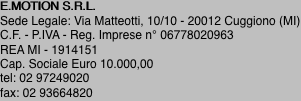 E.MOTION S.R.L.